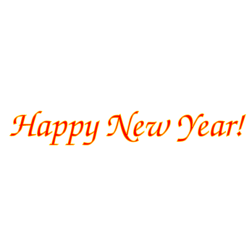 Happy New Year I