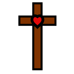 Heart and cross 1