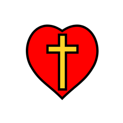 Heart and cross 4