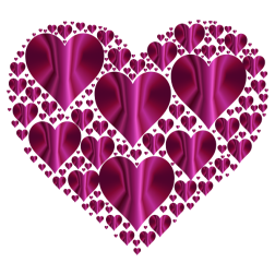 Violet hearts