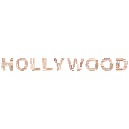 Hollywood typography