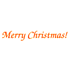 Merry Christmas I