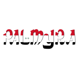 Palmyra Typography With Drop Shadow