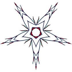 Flowery star