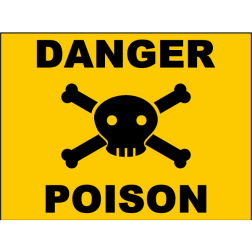 Poison sign
