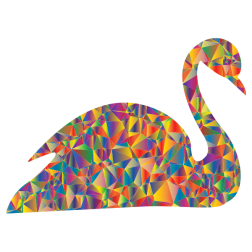 Polyprismatic Low Poly Swan
