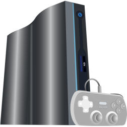 Zeebo Video game console vector image