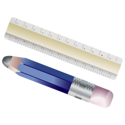 Ruler And Pencil