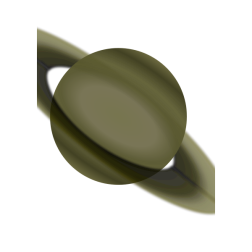 Saturn vector image