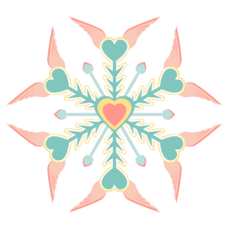 Sandy Hook Digital Snowflake