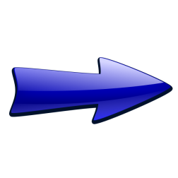 Shiny Blue Arrow