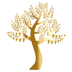 Golden tree