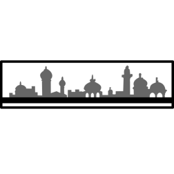 Skyline vector silhouette
