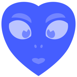 Heart and face