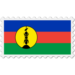 StampNewCaledoniaFlag