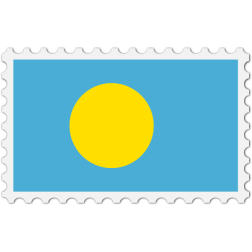 StampPalauFlag