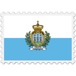 StampSanMarinoFlag
