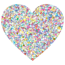 Sweet Tiled Heart