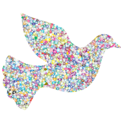 Sweet Tiled Peace Dove