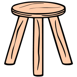 Three-legged stool