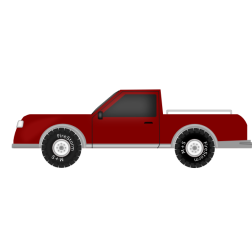Red truck