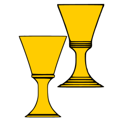 Two simple chalices
