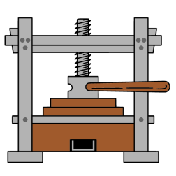 Wine press IV