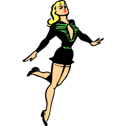WomanDancing5Colour
