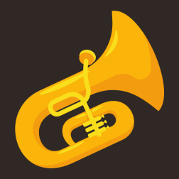 A trumpet