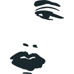 Womans face abstract
