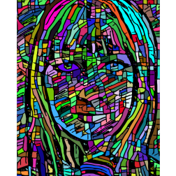 Abstract Woman's Face