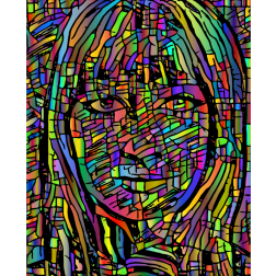 Abstract Woman Face