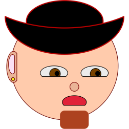 Angry dictator