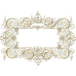 Antique Frame With Shadow