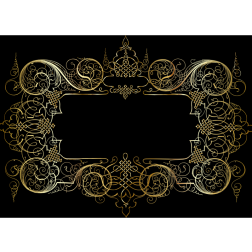 Antique Golden Frame