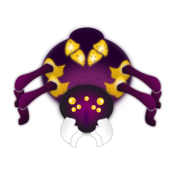 Purple spider