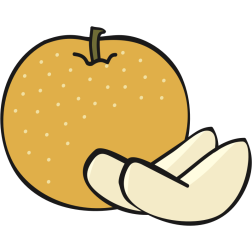 Asian pear fruit