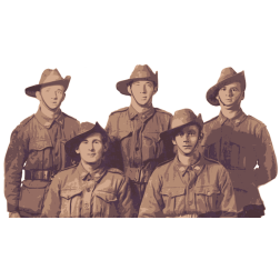 Aussie World War 1 Soliders Faces