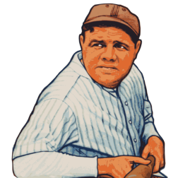 Babe Ruth portrait