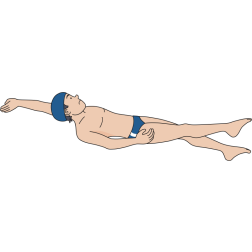 Man swimming