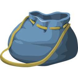 Big blue bag
