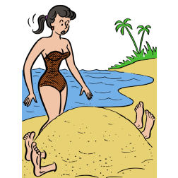 Beach play