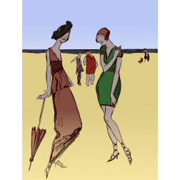 Beach ladies