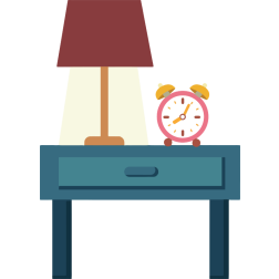 Bedside alarm clock