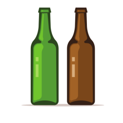 Glass bottles