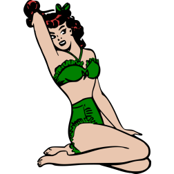 Bikini pin-up