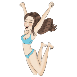 Bikini lady