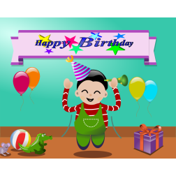 Happy birthday kid