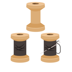 Black thread