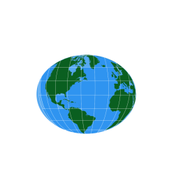 Blue green Earth